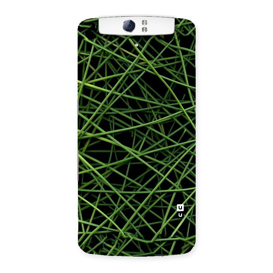 Green Lines Back Case for Oppo N1