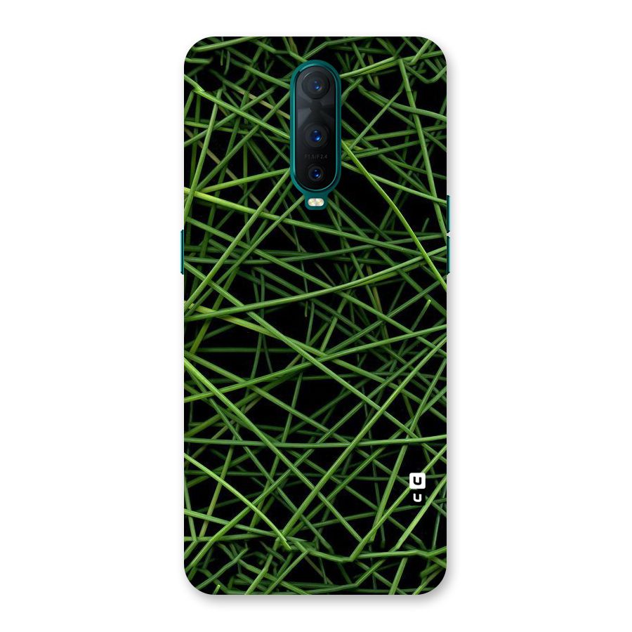 Green Lines Back Case for Oppo R17 Pro