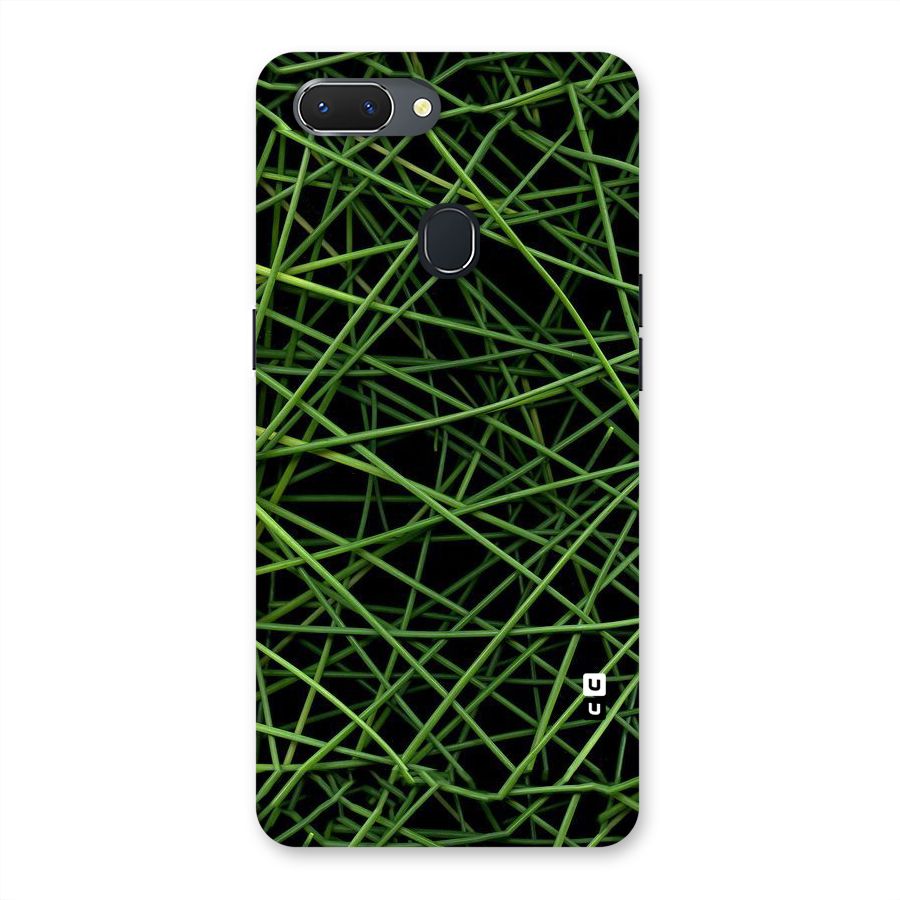Green Lines Back Case for Oppo Realme 2