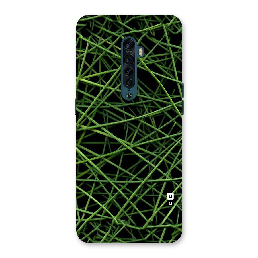 Green Lines Back Case for Oppo Reno2