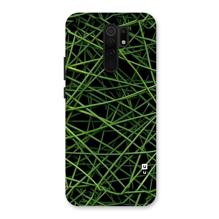 Green Lines Back Case for Poco M2