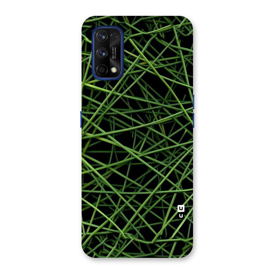 Green Lines Back Case for Realme 7 Pro