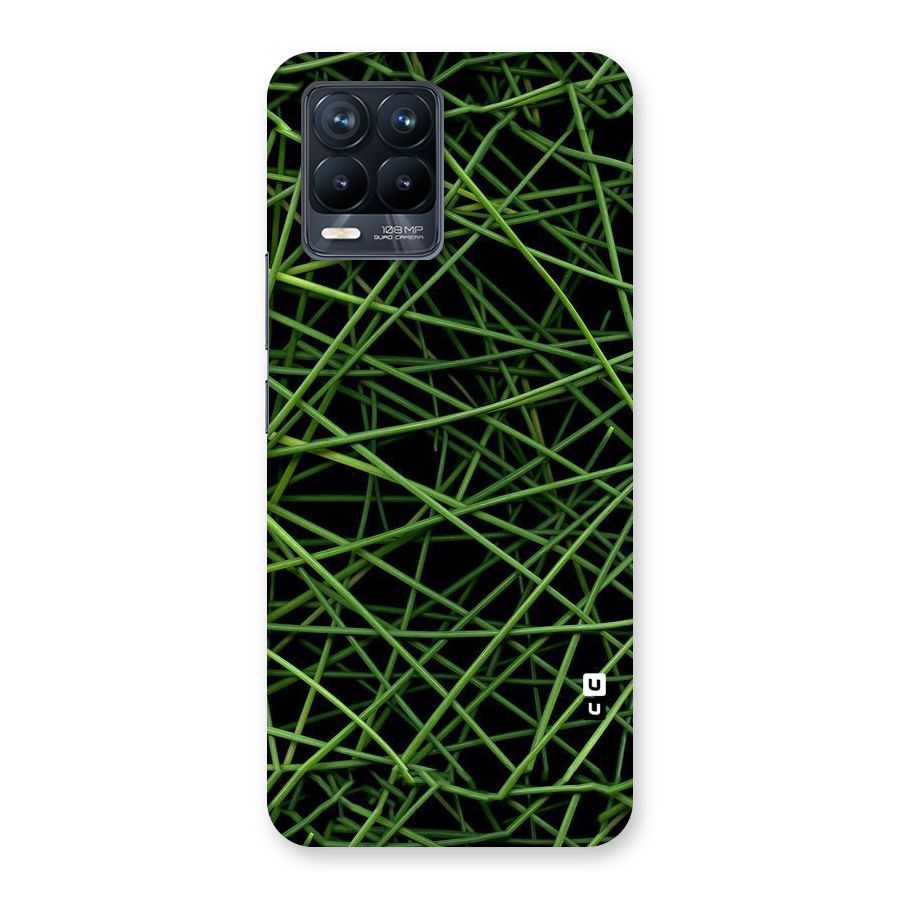 Green Lines Back Case for Realme 8 Pro
