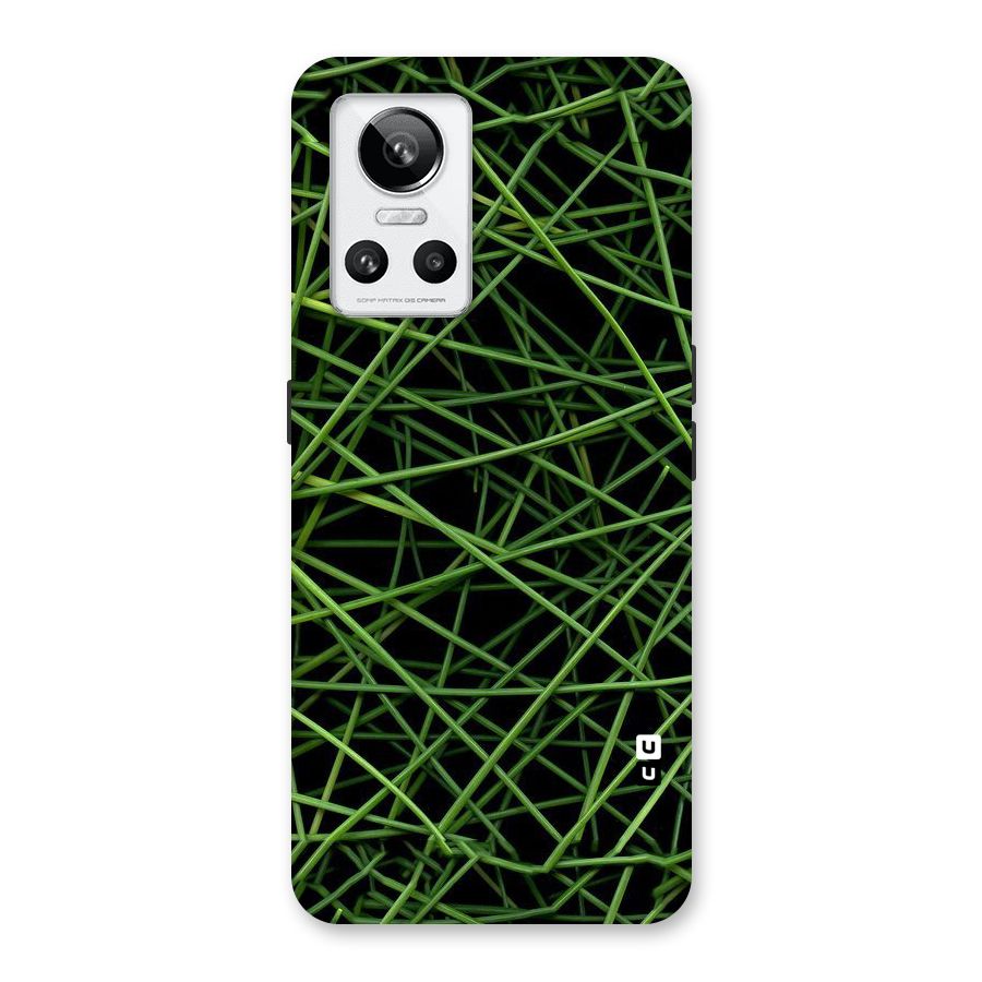Green Lines Back Case for Realme GT Neo 3