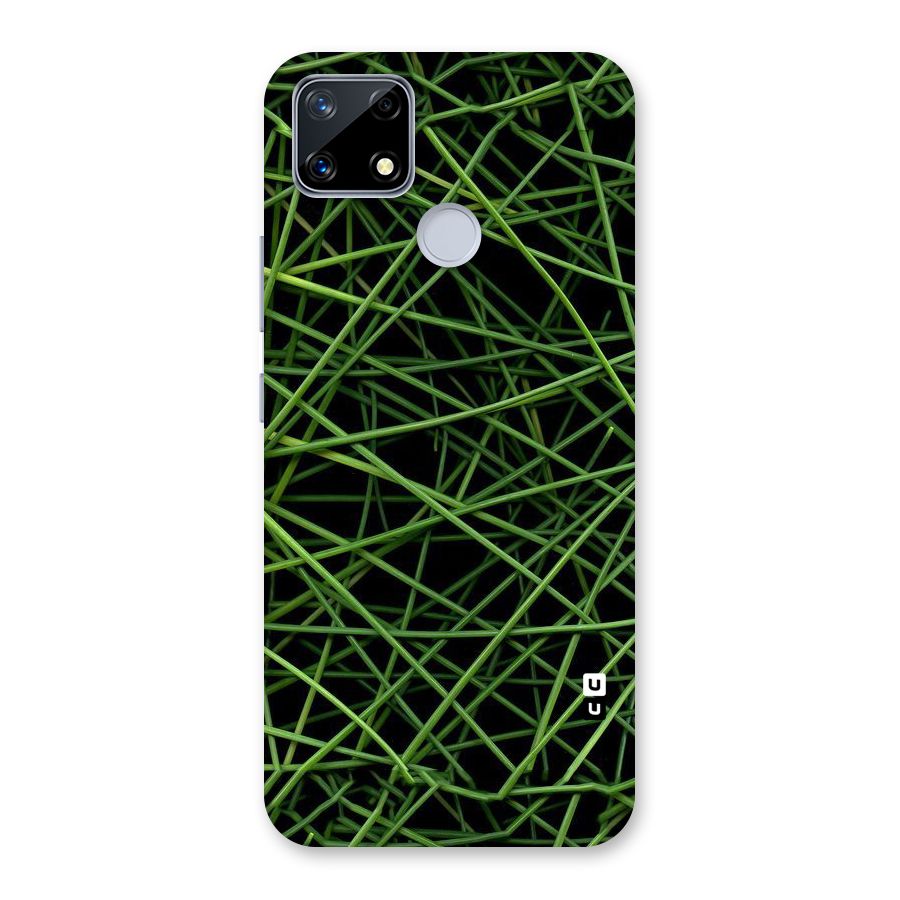 Green Lines Back Case for Realme Narzo 20