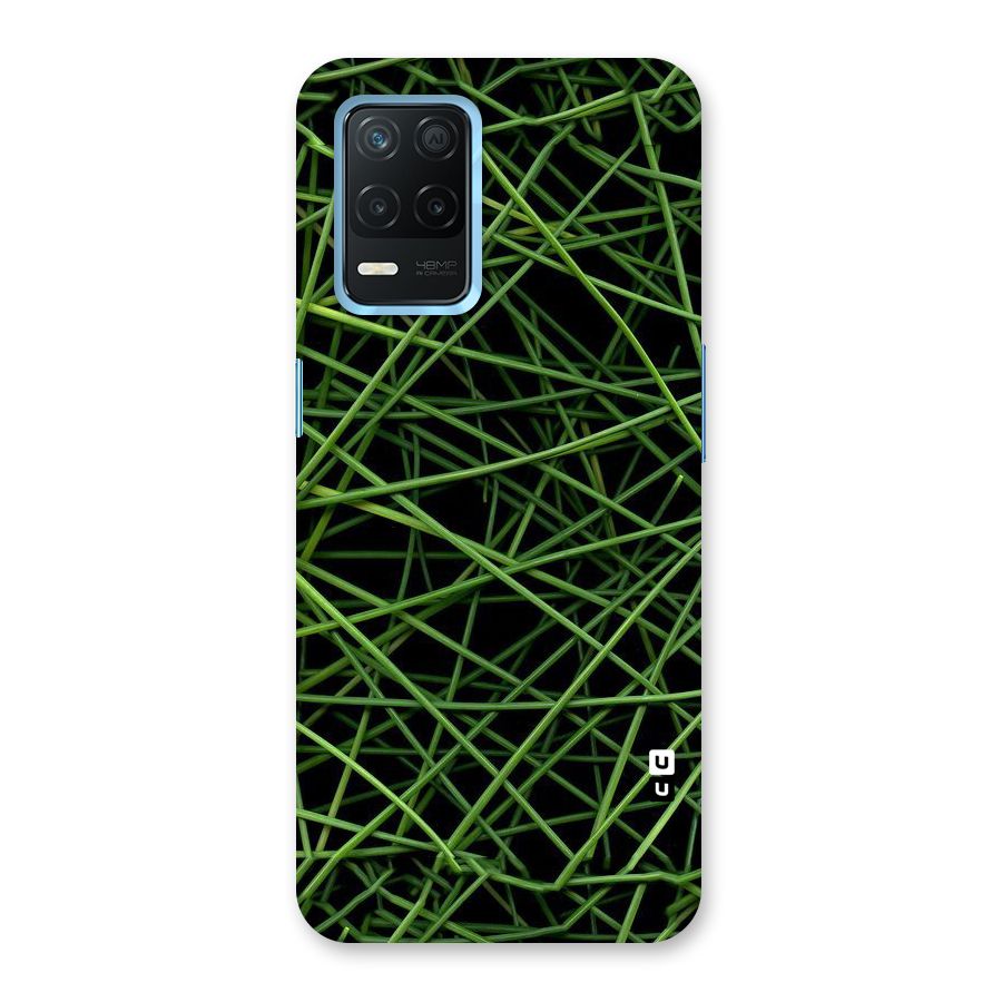 Green Lines Back Case for Realme Narzo 30 5G