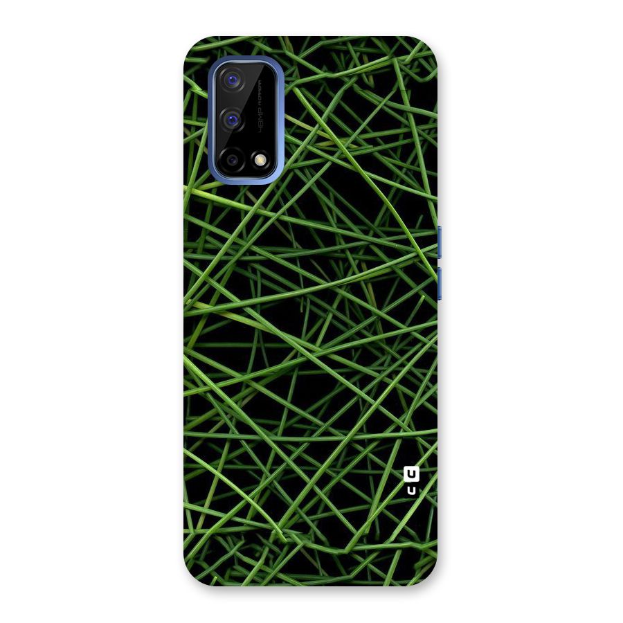 Green Lines Back Case for Realme Narzo 30 Pro