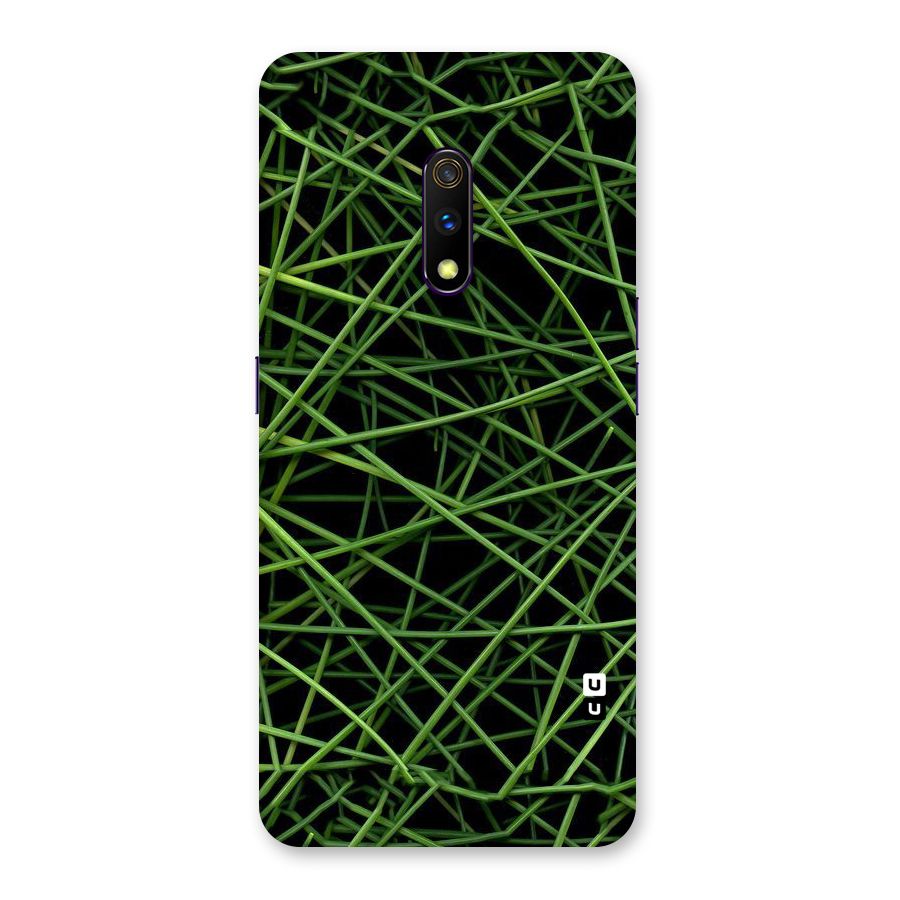 Green Lines Back Case for Realme X