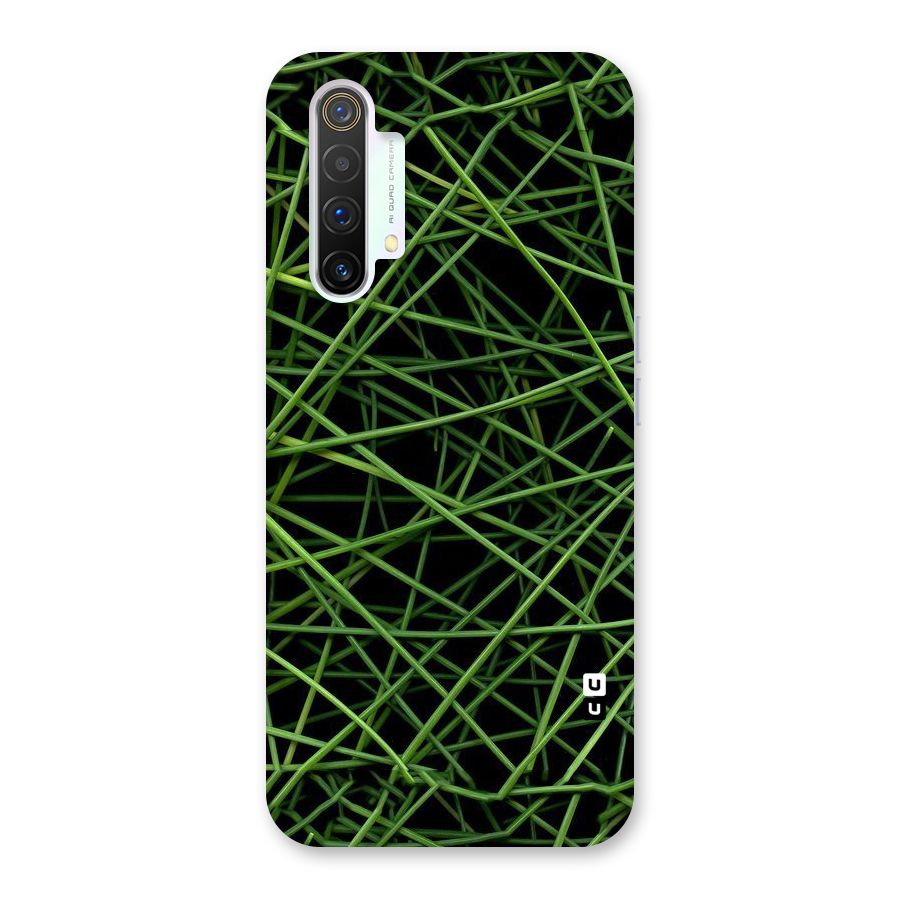 Green Lines Back Case for Realme X3 SuperZoom