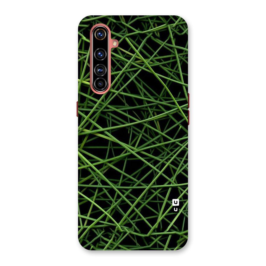 Green Lines Back Case for Realme X50 Pro