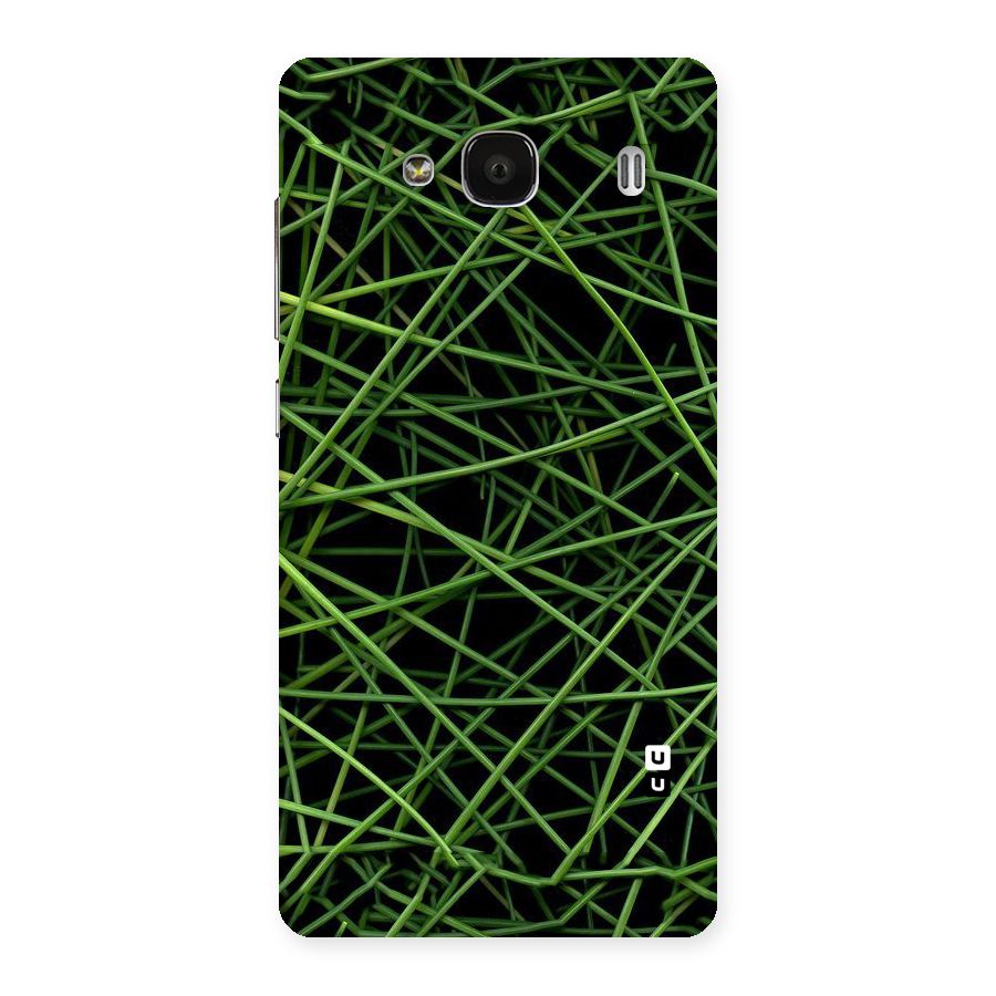 Green Lines Back Case for Redmi 2 Prime