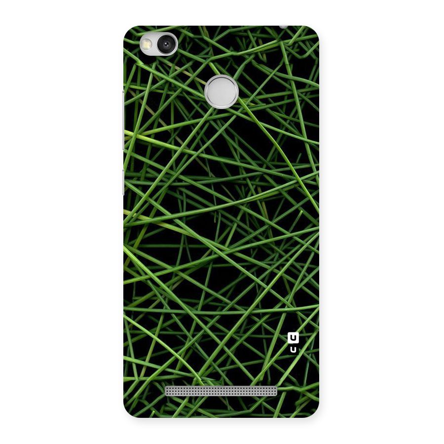 Green Lines Back Case for Redmi 3S Prime
