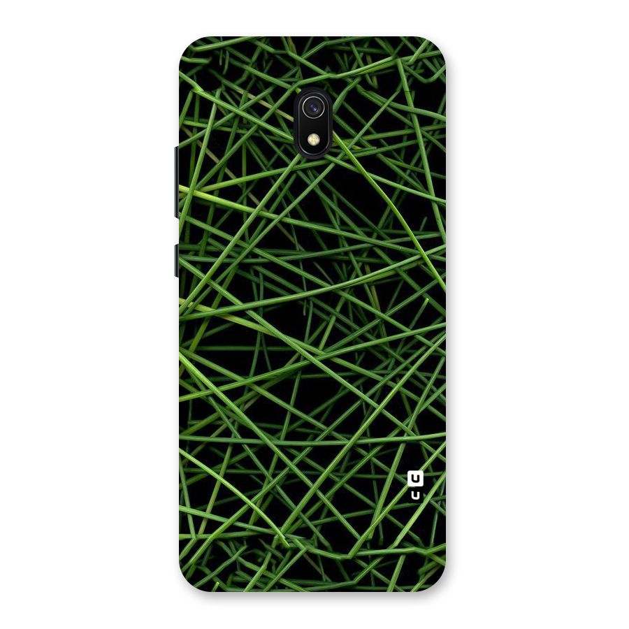 Green Lines Back Case for Redmi 8A