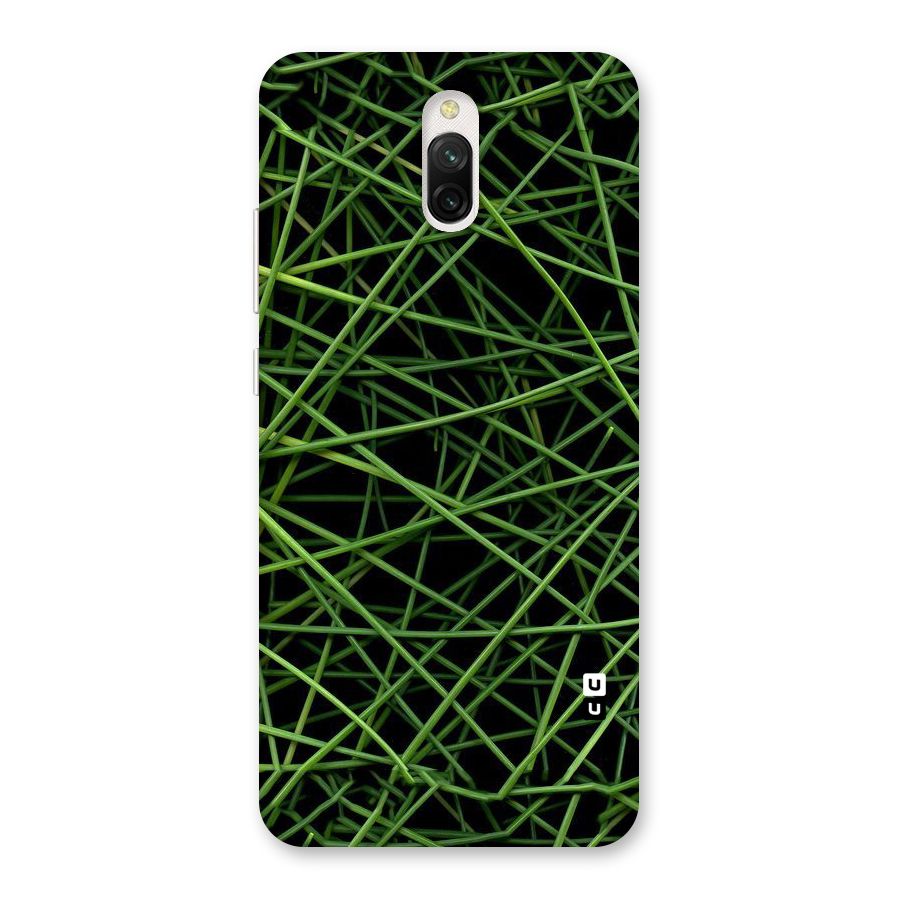 Green Lines Back Case for Redmi 8A Dual
