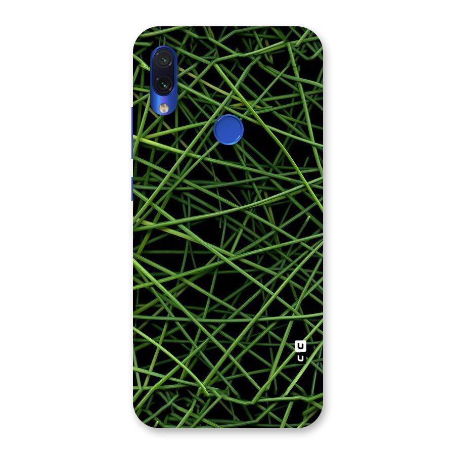 Green Lines Back Case for Redmi Note 7