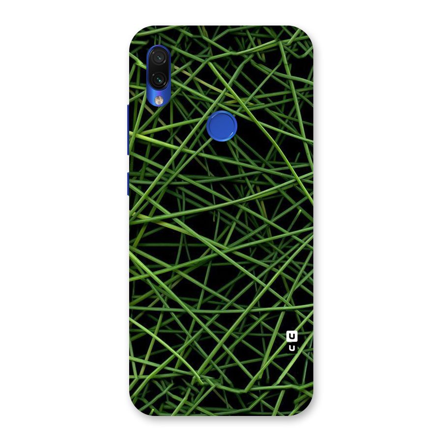 Green Lines Back Case for Redmi Note 7S