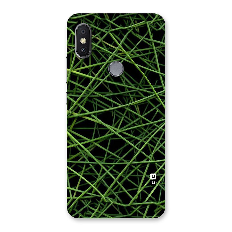 Green Lines Back Case for Redmi Y2