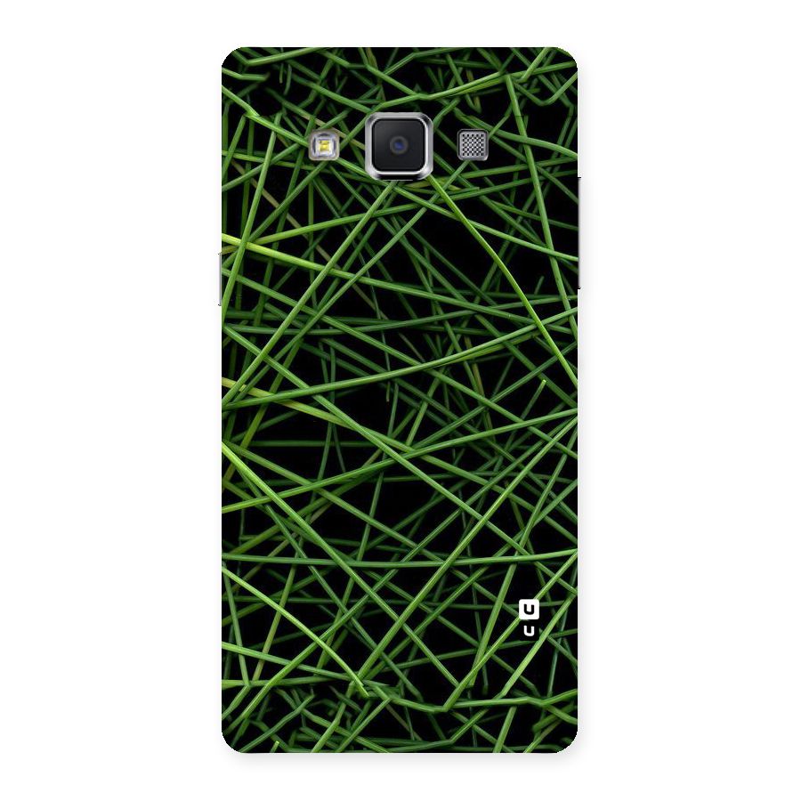 Green Lines Back Case for Samsung Galaxy A5