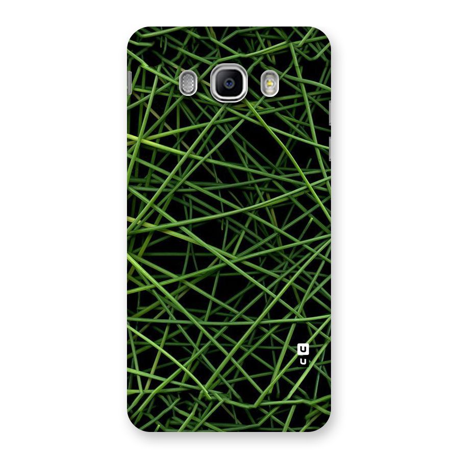 Green Lines Back Case for Samsung Galaxy J5 2016