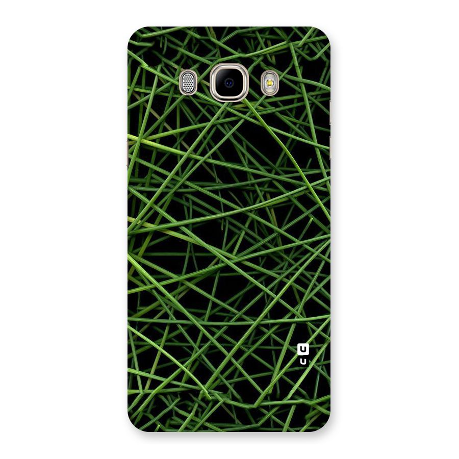 Green Lines Back Case for Samsung Galaxy J7 2016