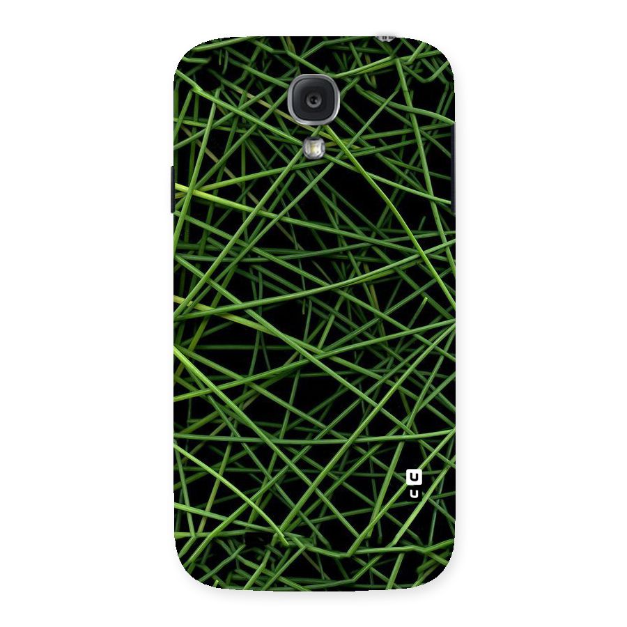 Green Lines Back Case for Samsung Galaxy S4