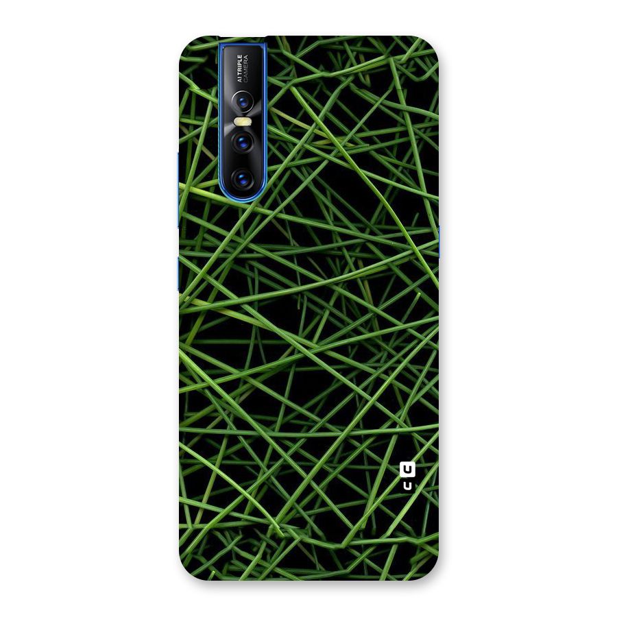 Green Lines Back Case for Vivo V15 Pro