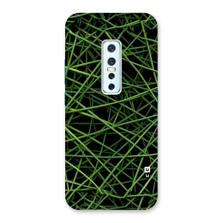 Green Lines Back Case for Vivo V17 Pro