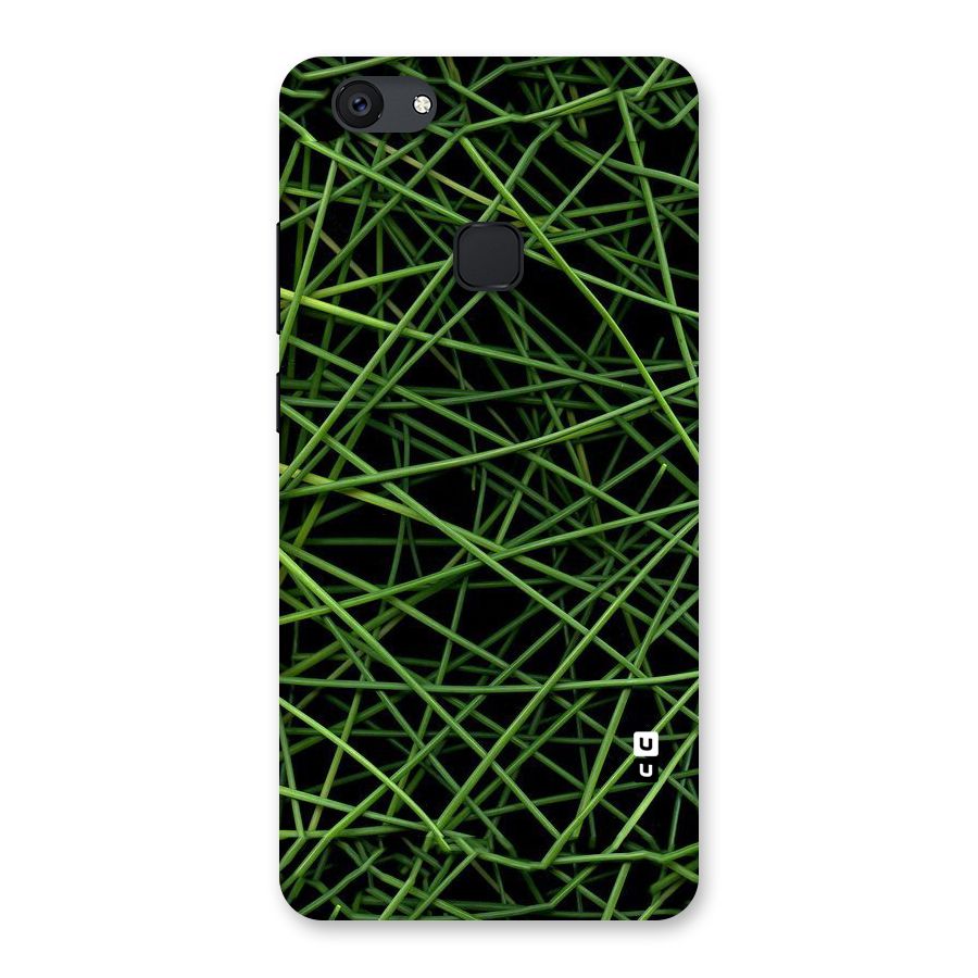 Green Lines Back Case for Vivo V7 Plus