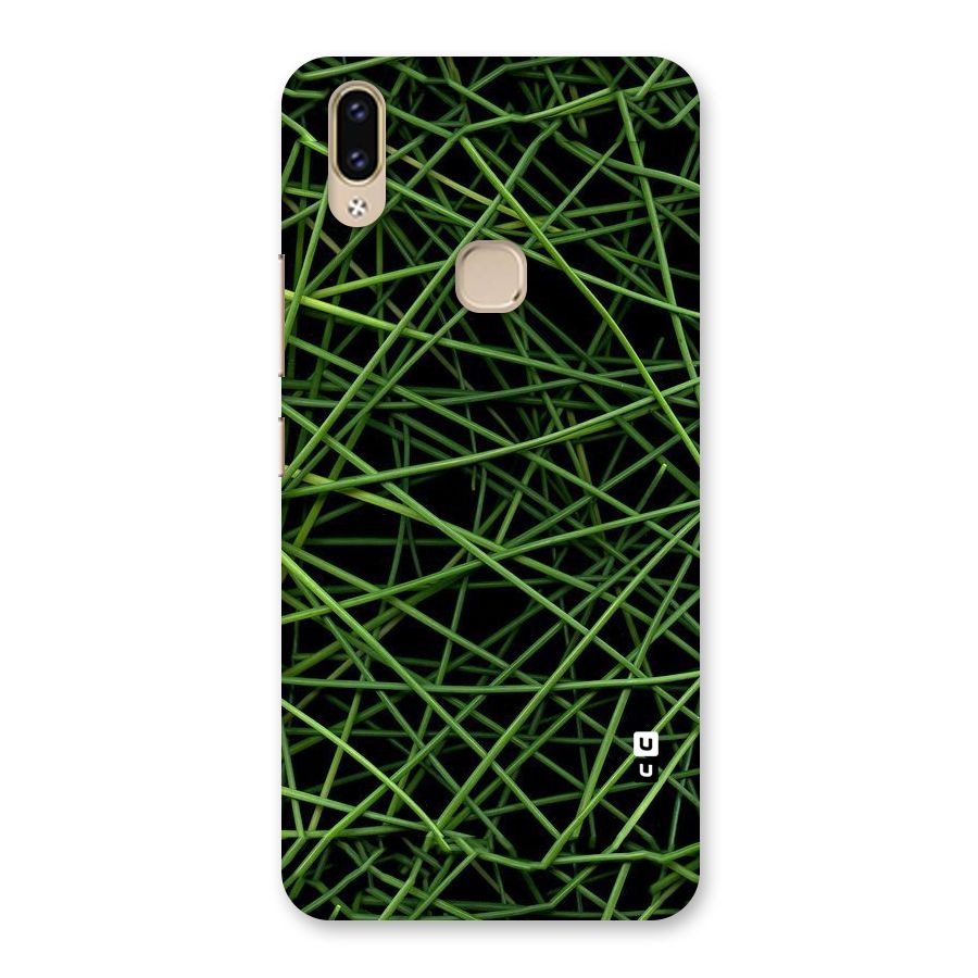 Green Lines Back Case for Vivo V9 Youth