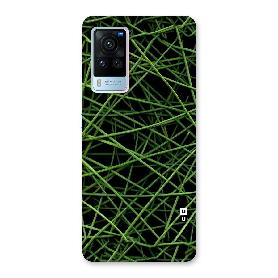Green Lines Back Case for Vivo X60 Pro