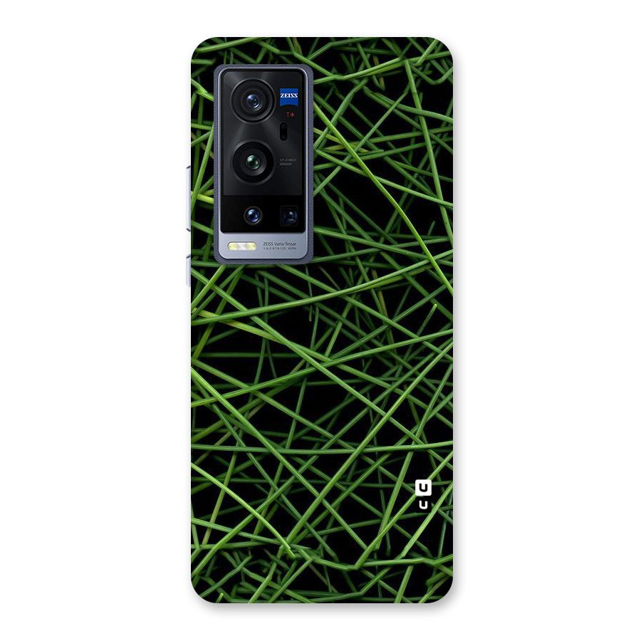 Green Lines Back Case for Vivo X60 Pro Plus