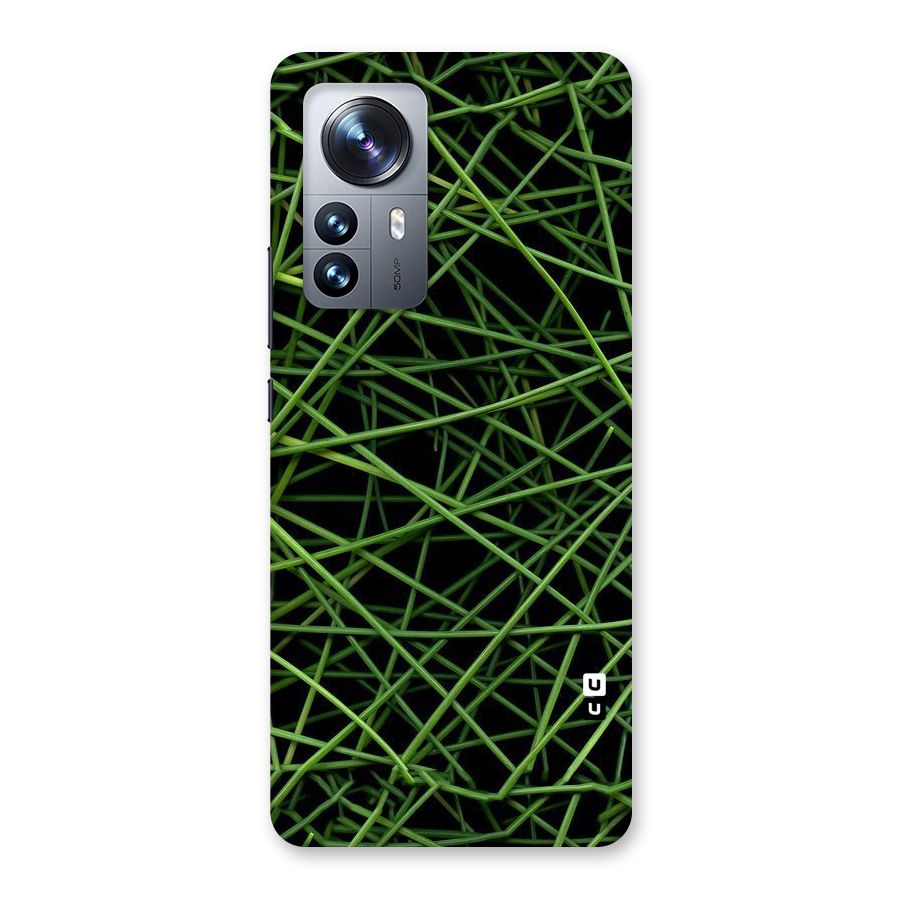 Green Lines Back Case for Xiaomi 12 Pro