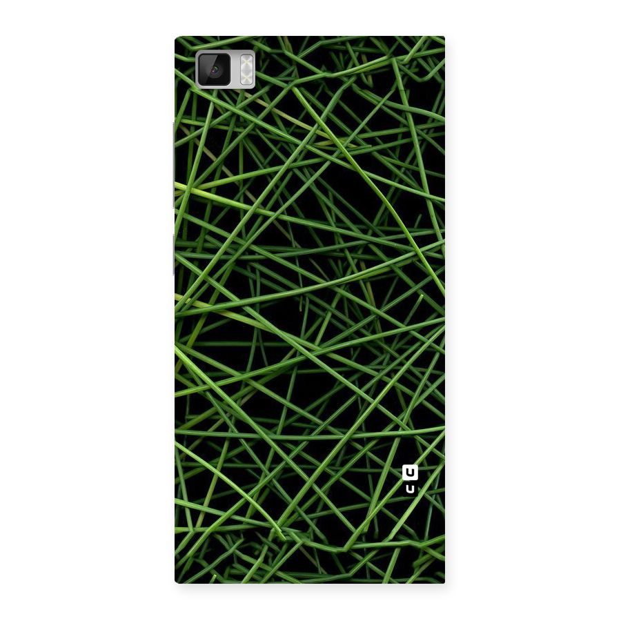 Green Lines Back Case for Xiaomi Mi3