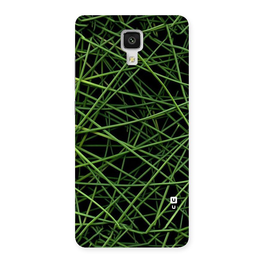 Green Lines Back Case for Xiaomi Mi 4