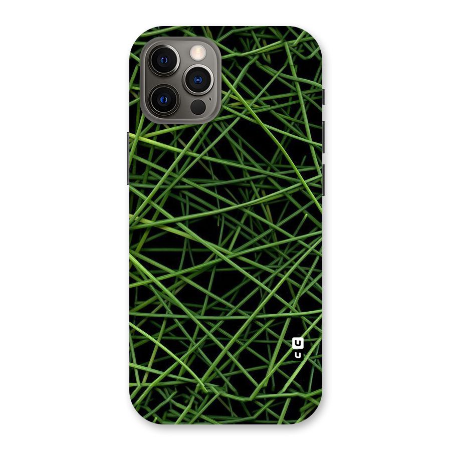 Green Lines Back Case for iPhone 12 Pro