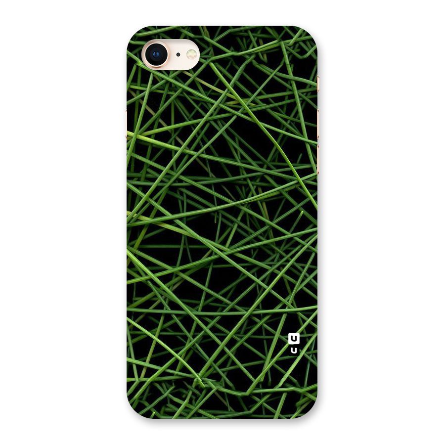 Green Lines Back Case for iPhone 8