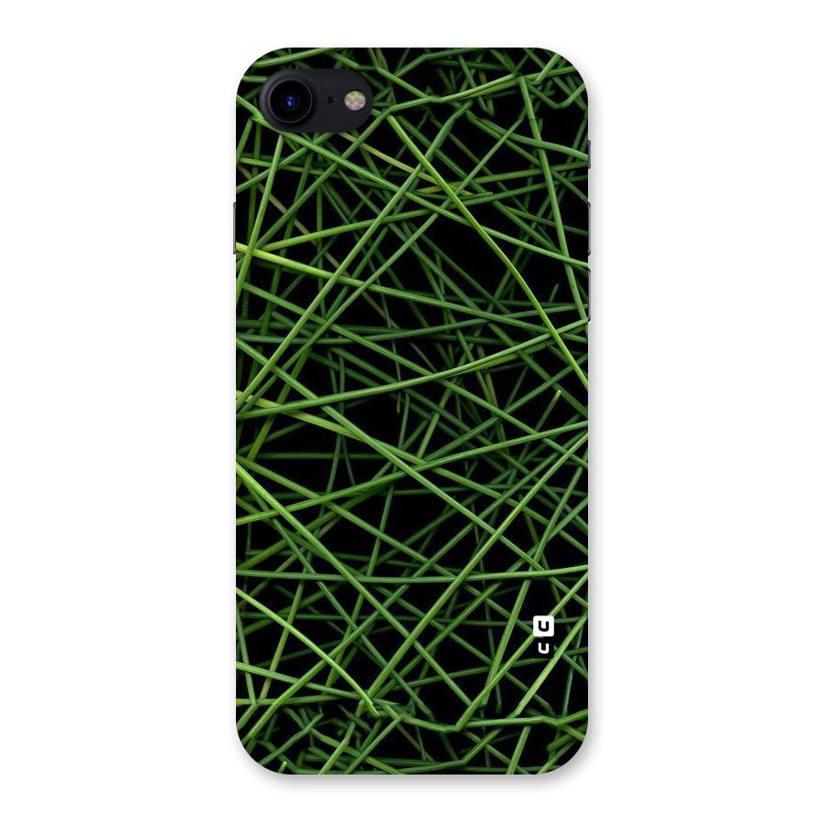 Green Lines Back Case for iPhone SE 2020