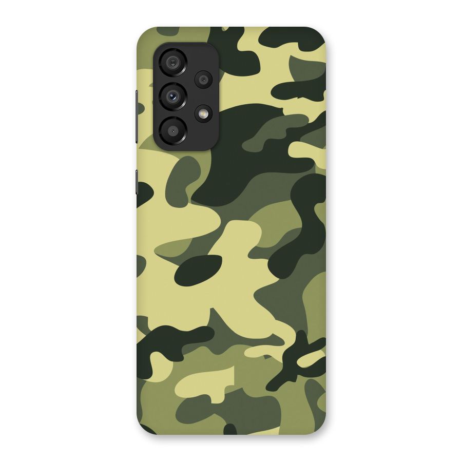 Green Military Pattern Back Case for Galaxy A33 5G