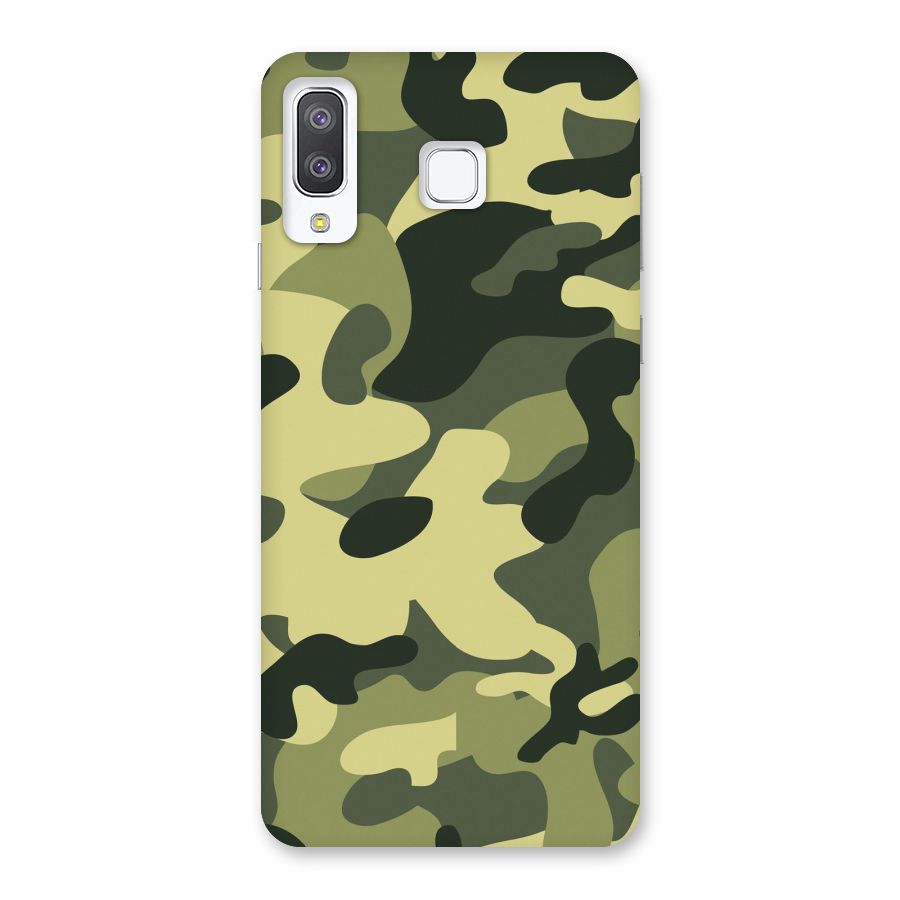 Green Military Pattern Back Case for Galaxy A8 Star