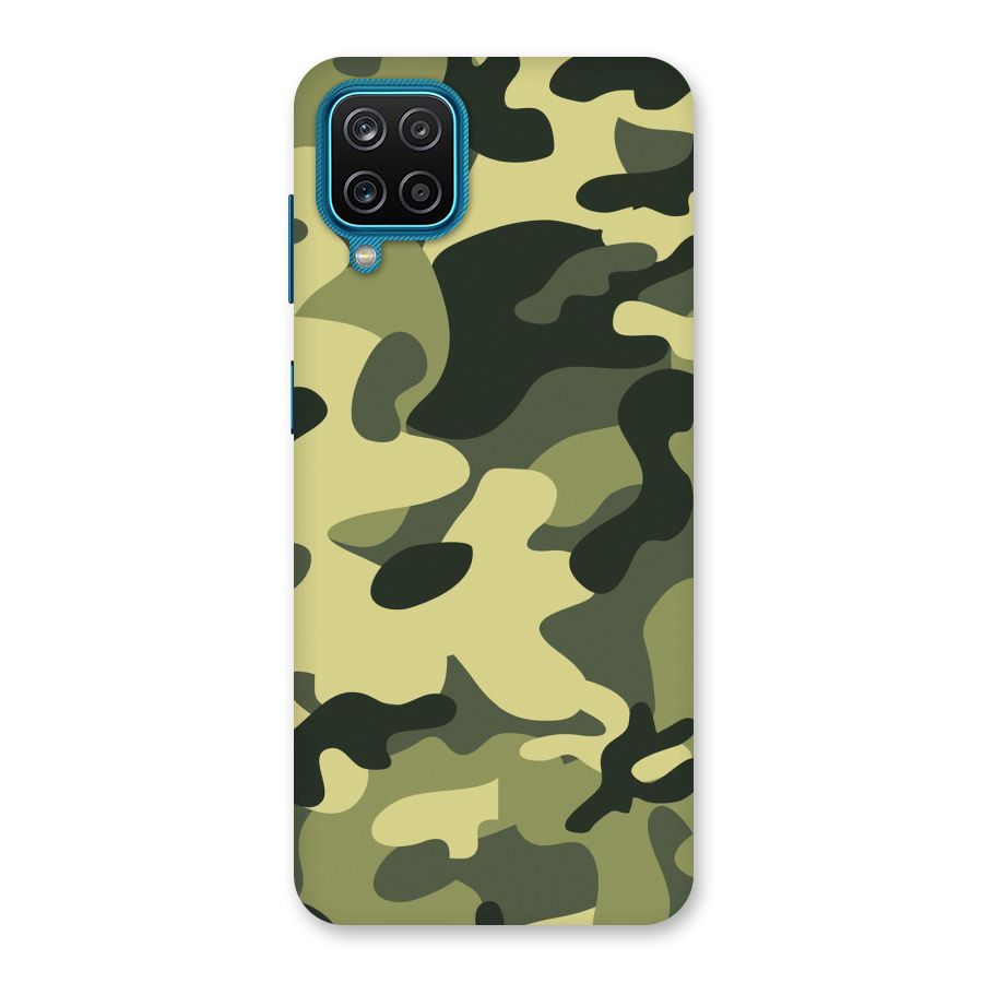 Green Military Pattern Back Case for Galaxy F12