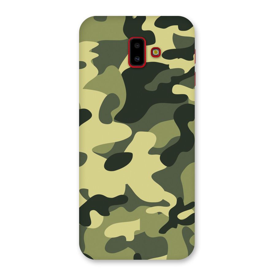 Green Military Pattern Back Case for Galaxy J6 Plus