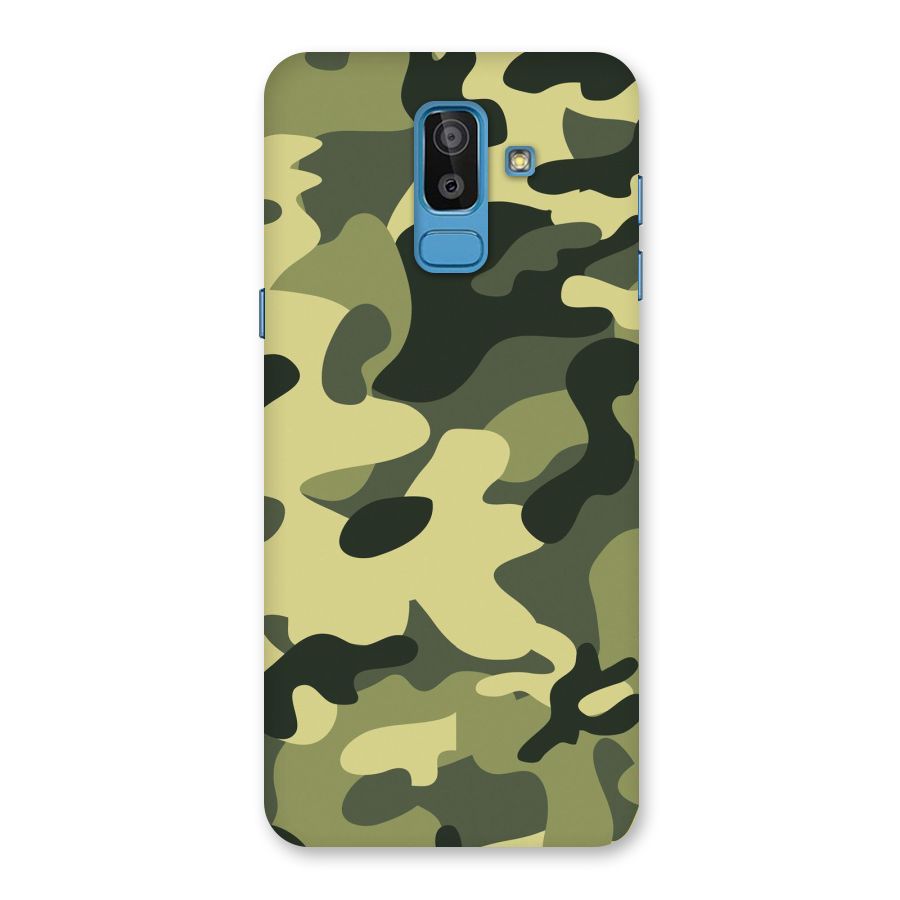 Green Military Pattern Back Case for Galaxy J8