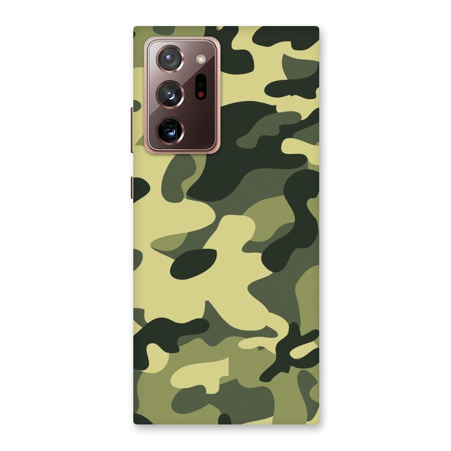 Green Military Pattern Back Case for Galaxy Note 20 Ultra