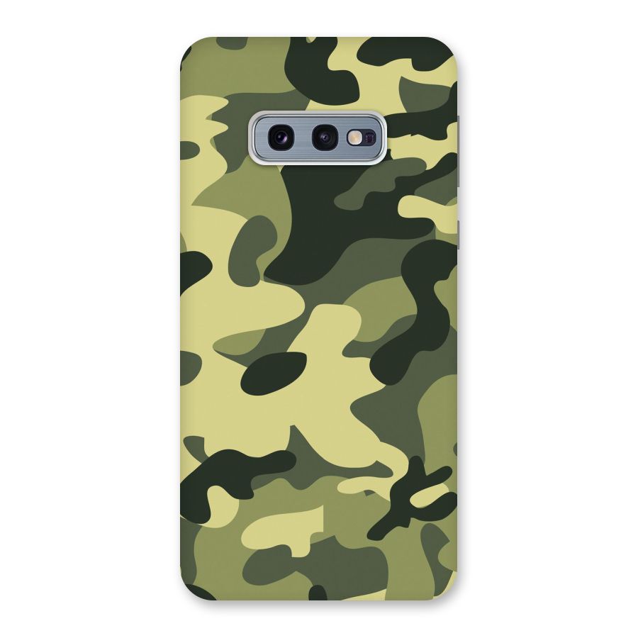 Green Military Pattern Back Case for Galaxy S10e