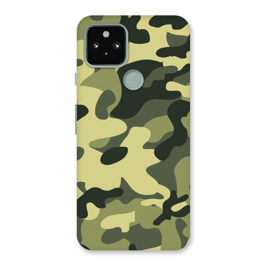 Green Military Pattern Back Case for Google Pixel 5