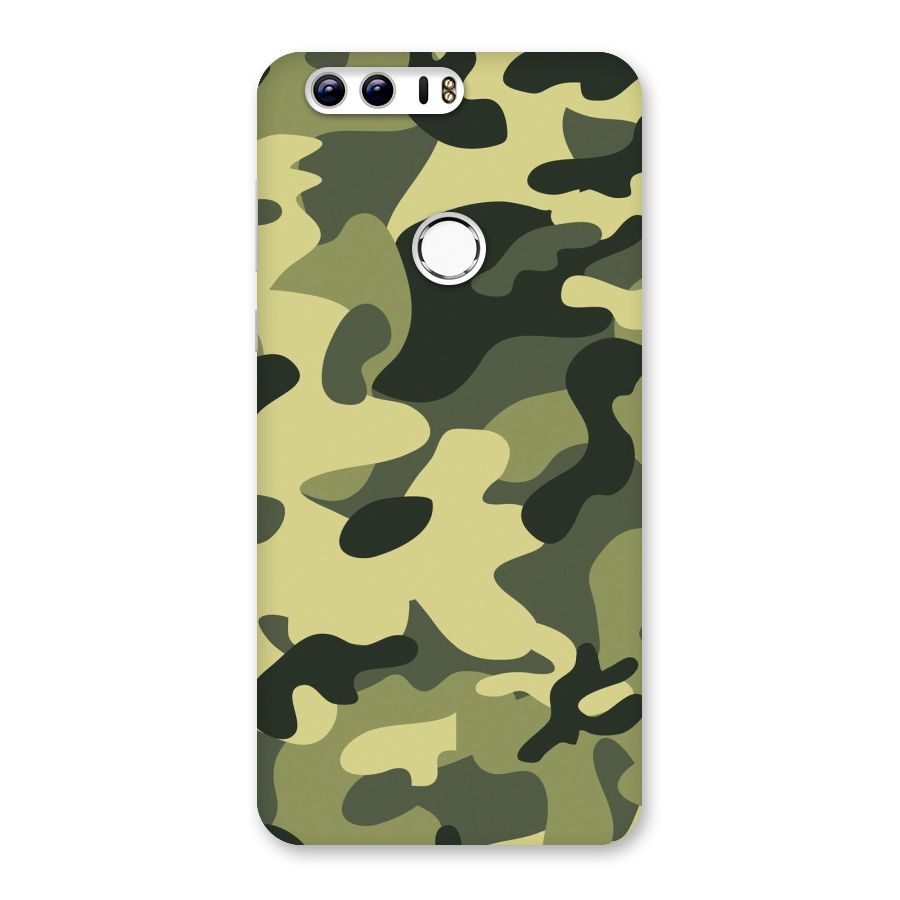 Green Military Pattern Back Case for Honor 8