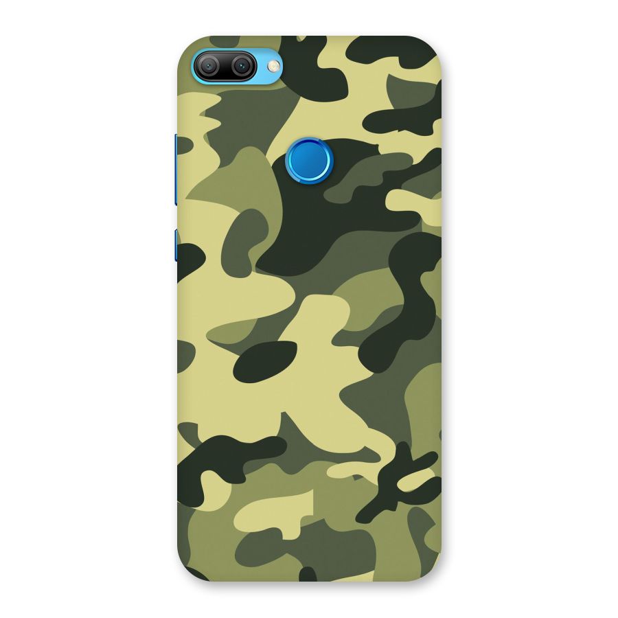 Green Military Pattern Back Case for Honor 9N