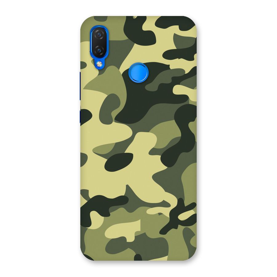 Green Military Pattern Back Case for Huawei P Smart+
