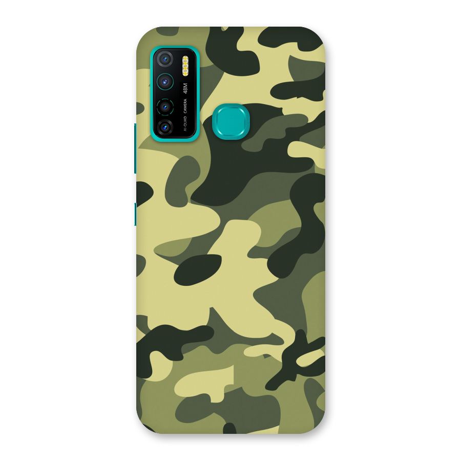 Green Military Pattern Back Case for Infinix Hot 9 Pro