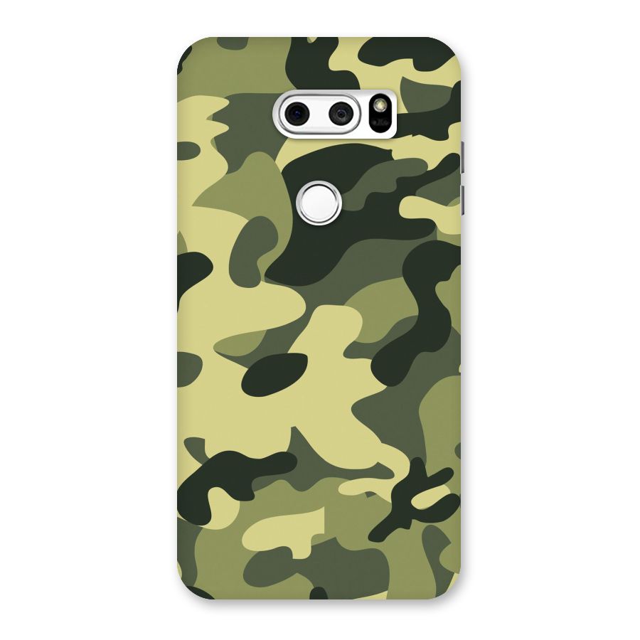 Green Military Pattern Back Case for LG V30